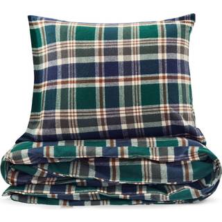 Lord Nelson Mellbyn Flannel sengesæt, grøn