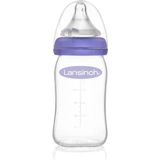 Lansinoh NaturalWave Glass sutteflaske Slow 160 ml - 160 ml