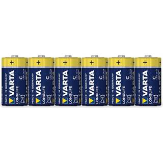 C-batteri R14 Varta LONGLIFE C Folie 6 Alkali-mangan