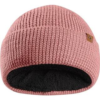 KIDS MERINO BEANIE WITH POLAR FLEECE - Pink / 1-Pack