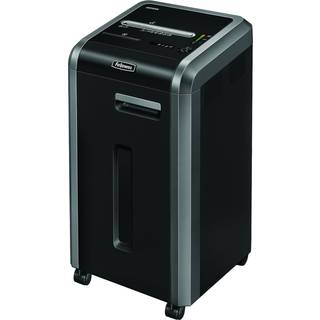 Fellowes 225MI makulator sort, 16 ark