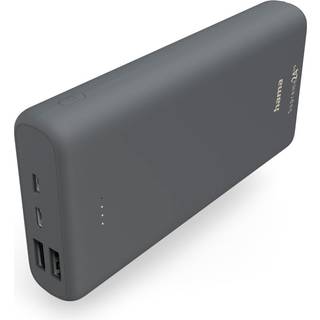 Hama Supreme 24HD Powerbank - Sort - 24000 mAh