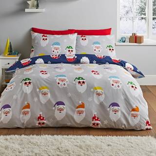 Catherine Lansfield Catherine Lansfield Red Christmas Santa Spectacular Duvet Cover Set