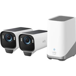 Eufy Cam S3 Pro, 2-kamera-sæt, sikkerhedskamera