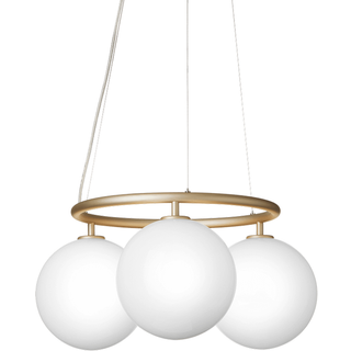 Nuura Miira 3 Circular Pendel Messing/Opal