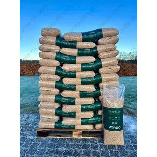 Verdo Premium træpiller 6mm, 15kg, 840kg.