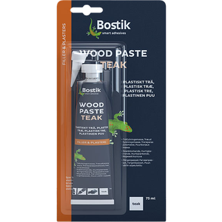 Bostik Wood Paste, Plastisk Træ Filler - 75ml - Teak