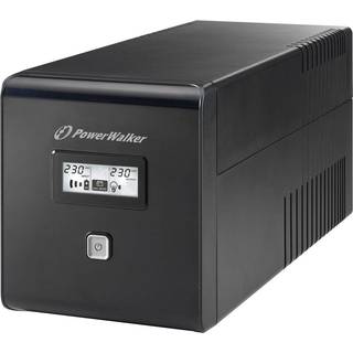 BlueWalker 10120018 - PowerWalker VI LCD - 1000VA/600W - Line Interactive UPS