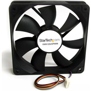 StarTech.com Case Fan 120mm - FAN12025PW - Kabinet køler - 120mm - Sort