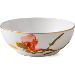 Royal Copenhagen Flora skål Magnolia rød 50 cl