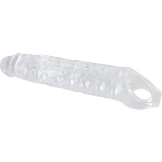 Penishylster Penis sleeve med testikelring, nopper