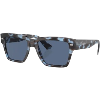 Dolce & Gabbana DG4431F Asian Fit 339280 55 Solbriller Mænd Tortoiseshell - Blue Tortoise - 55mm