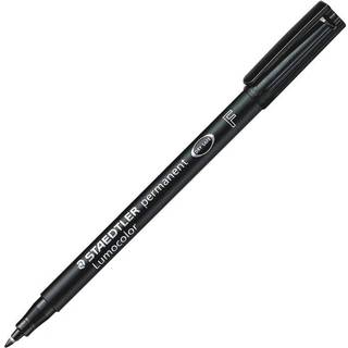 Staedtler Lumocolor 318F permanent overheadpen 0,6mm sort