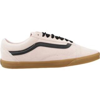 Vans Dame Old Skool Lowpro Ruskind Sneakers Fersken Blush