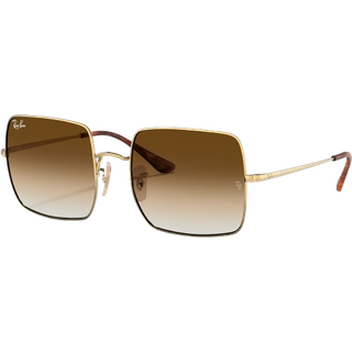 Ray - Ban Kvinde RB1971 SQUARE 914751 Solbriller Metal Guld Firkantet Normal Skygge