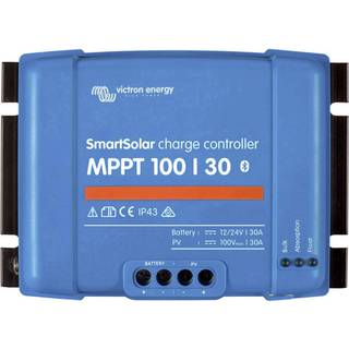 Solcelleregulator Victron SmartSolar MPPT 100/30, 12/24 V, 30 A