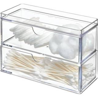Mini udtrækskasse - Transparent - 17,7cm x 7,7cm x 11,5cm - The Home Edit