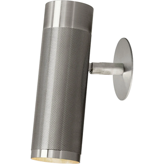 Patrone Recessed væglampe med dækplade, rustfrit stål look • Thorup Copenhagen