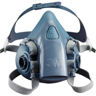 3M halvmaske, Medium, 7502 med bajonetfatning str medium