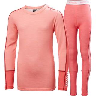 Lifa Merino Midweight Set JR Sunset Pink (176)