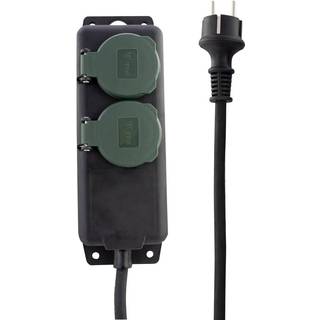 REV Multiple Socket Outlet IP44 2-fold 1,4m