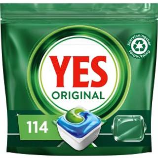 YES Original All In One Dishwasher Tablets Regular 114 stk