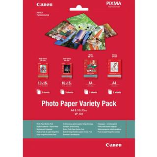 VP-101 Photo papir var. pck A4 & 10x15 20ark, Canon 0775B079