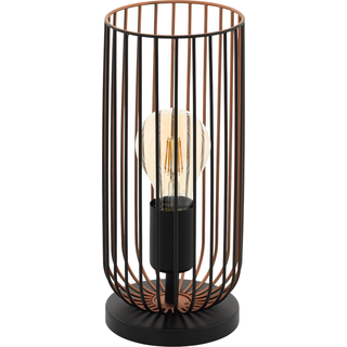 EGLO ROCCAMENA bordlampe, sort/kobber