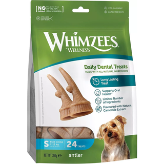 Whimzees Occupy Antler S 24 stk 360 g MP