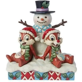 Disney Figur Chip og Chap med snemand