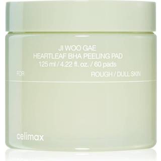 celimax Ji Woo Gae Heartleaf BHA Peeling Pad Eksfolierende puder har en beroligende virkning 60 stk. - 60 stk.