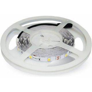 V-Tac 4,8W/m LED strip - 5m, IP20, 30 LED pr. meter - Kulør : Kold
