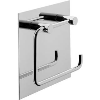 Børma Toiletrulleholder i krom med bagplade