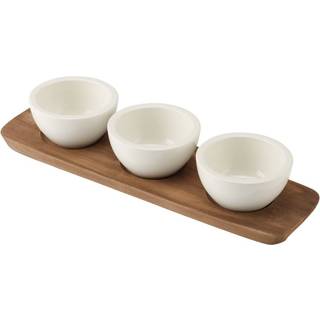 Villeroy & Boch Artesano Original Dipskål Set 4 Dele - Serveringsskåle Porcelæn Hvid - 1041309023