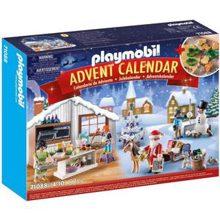 Playmobil Julebageri Adventskalender - Skab en festlig køkkenscene med daglige overraskelser og rigtige kageudstikkere til bagning