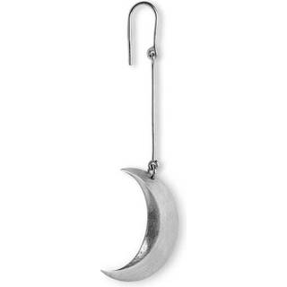 Jane Kønig - Half Moon ørering i mat sølv