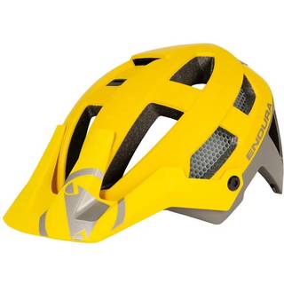 Endura Singletrack Hjelm Med Koroyd Gul - Hjelmstørrelse 51-55 cm