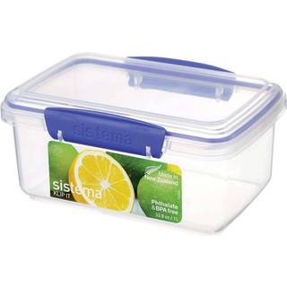 Sistema Opbevaringsboks, rectangular Blå (1 l)
