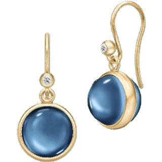 Prime Earrings Sapphire Blue