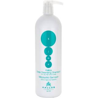 Kallos KJMN Professional Dybderensende shampoo  Til fedtet hår og hovedbund 1000 ml - 1000 ml