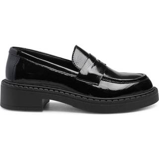 Nayeli Patent Loafers, Black Polido, 40