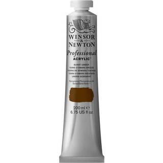 WINSOR Proff. acrylic 200ml burnt umber 076
