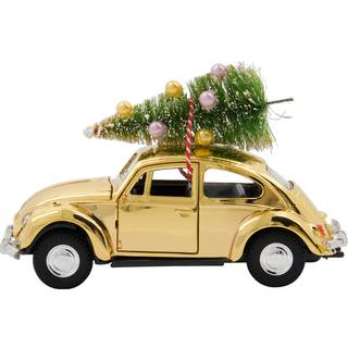 Dekoration, Xmas car, Gylden