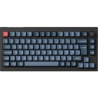 Keychron V1 Max 75% QMK RGB Hotswap Trådløs Tastatur [Gateron Jupiter Brown] -