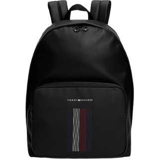 Tommy Hilfiger Black Polyester Backpack
