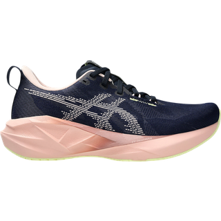 ASICS Novablast 5 Neutral Running Shoe Women - Dark Blue, Pink, Size 7 - dark_blue