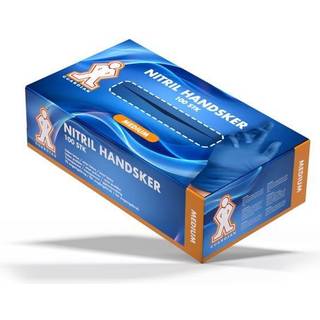*GUARDIAN Safe Touch nitrilhandsker grøn pudderfri, 100 stk. 10