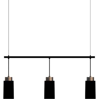 Edge Pendel Mat Sort/bronze Trio - Belid - Hos Lampeagenten