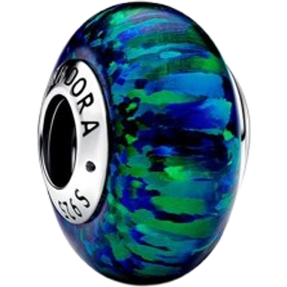 Pandora 791691C04 Bead-Charm Silber Schillerndes Grün