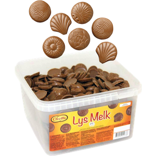 Lys Melk Bland-selv slik i kasser, 1,7 kg